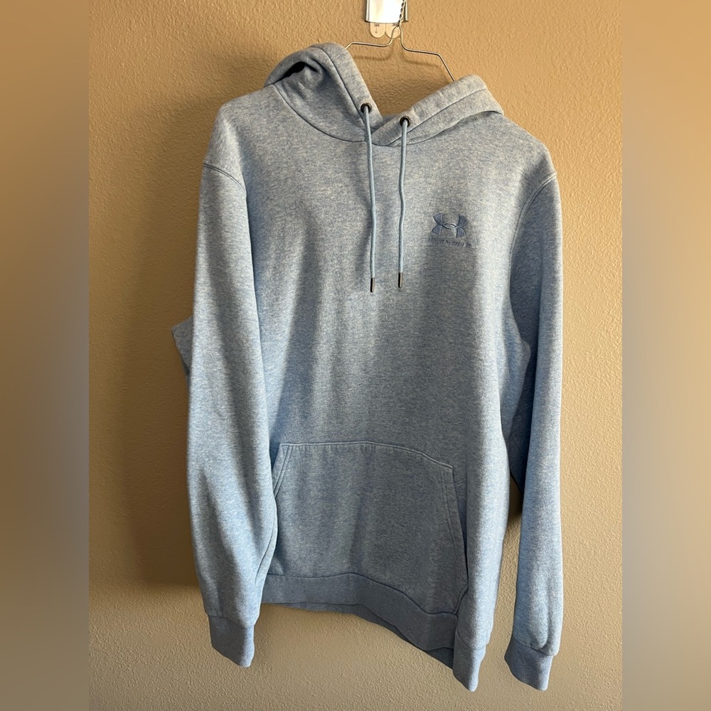 Under Armour Men's Light Blue Hoodie